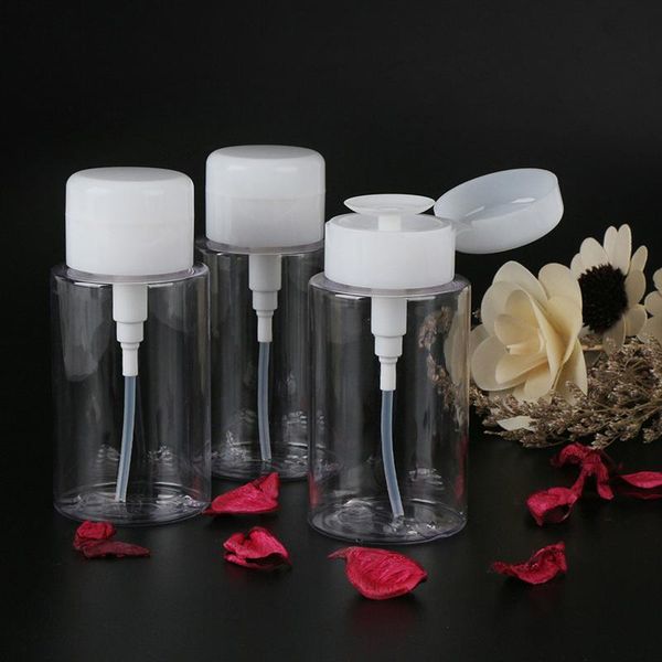 4pcs makeup remover bottles press pump container portable travel bottle plastic reusable cosmetics bottle for astringent toner
4pcs makeup remover bottles press pump container portable travel bottle plastic reusable cosmetics bottle for astringent toner