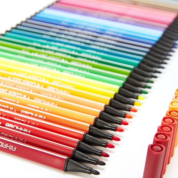 non-toxic colors marker pens drawing set kawaii 12/18/24/36 watercolor felt pens for kids gift school office stationery supplies
non-toxic colors marker pens drawing set kawaii 12/18/24/36 watercolor felt pens for kids gift school office stationery supplies