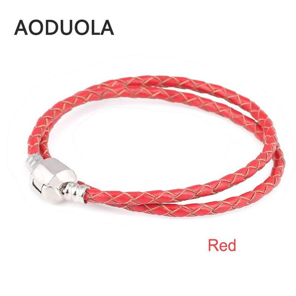 charm bracelets spring colors genuine leather diy bracelet chain silver color clips for metal glass european big hole beads charms, Golden;silver
charm bracelets spring colors genuine leather diy bracelet chain silver color clips for metal glass european big hole beads charms, Golden;silver