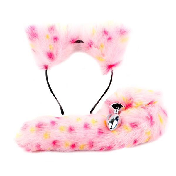 metal butt artificial tail and ear plug exercise training toys games for women couples 
metal butt artificial tail and ear plug exercise training toys games for women couples