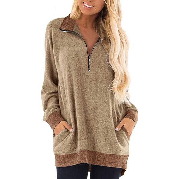 women's t-shirt plus size t shirts long sleeve 5xl loose casual zipper front women autumn clothing 2021 sweatshirt tshirts, White
women's t-shirt plus size t shirts long sleeve 5xl loose casual zipper front women autumn clothing 2021 sweatshirt tshirts, White