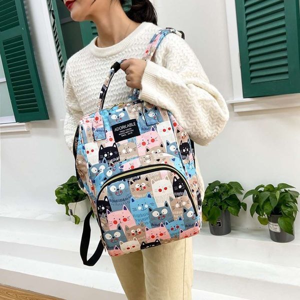 fashion mommy 2021 new and super light anti splash mother handbag multi color backpack women's bag
fashion mommy 2021 new and super light anti splash mother handbag multi color backpack women's bag