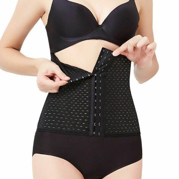 waist support women's trainer body shaper corset slimming belt breathable elastic cincher shapewear faja colombianas girdles, Black;gray
waist support women's trainer body shaper corset slimming belt breathable elastic cincher shapewear faja colombianas girdles, Black;gray