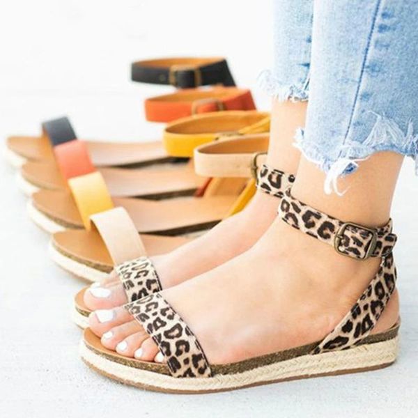 sandals summer women leopard ankle buckle platform female peep toe ladies retro comfortable casual shoes, Black
sandals summer women leopard ankle buckle platform female peep toe ladies retro comfortable casual shoes, Black