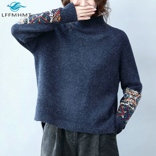 2021 new women winter fashion vintage patchwork turtleneck long sleeve sweater office lady korean style casual thicken knitwear 6t57, White;black
2021 new women winter fashion vintage patchwork turtleneck long sleeve sweater office lady korean style casual thicken knitwear 6t57, White;black