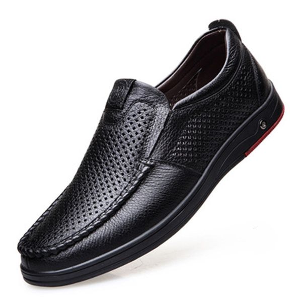 dress shoes newly men's summer loafers genuine leather soft man casual slip-on cutout cowhide 4qeu, Black
dress shoes newly men's summer loafers genuine leather soft man casual slip-on cutout cowhide 4qeu, Black