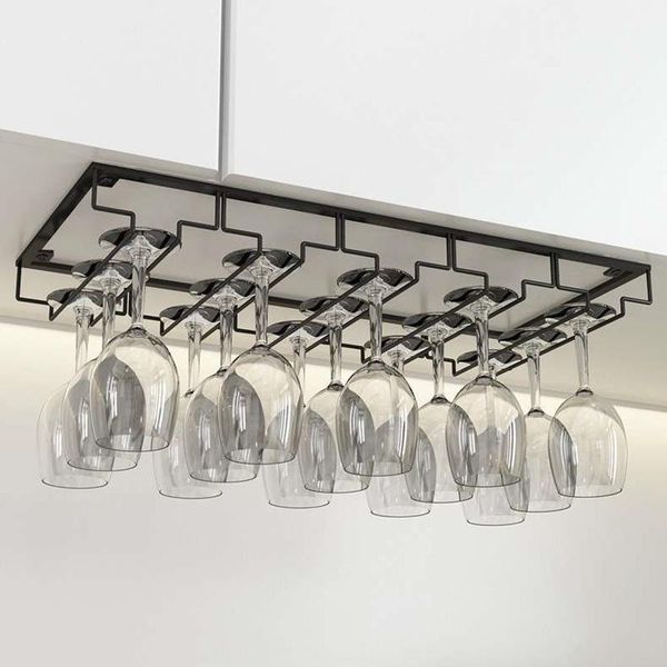 tablewine racks glasses holder bartender stemware hanging rack under cabinet organizer glass goblet iron bar tool
tablewine racks glasses holder bartender stemware hanging rack under cabinet organizer glass goblet iron bar tool