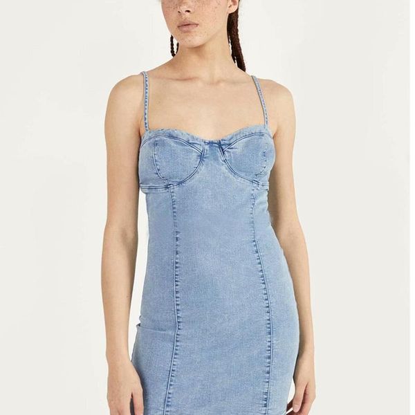 women spaghetti strap dresses female high waist denim dress short summer sleeveless bodycon vestidos club party mini casual, Black;gray
women spaghetti strap dresses female high waist denim dress short summer sleeveless bodycon vestidos club party mini casual, Black;gray