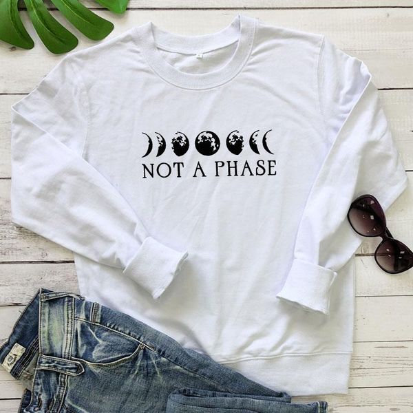women's hoodies & sweatshirts not a phase 100% cotton sweatshirt funny moon astronomy pullovers women long sleeve graphic witchy, Black
women's hoodies & sweatshirts not a phase 100% cotton sweatshirt funny moon astronomy pullovers women long sleeve graphic witchy, Black