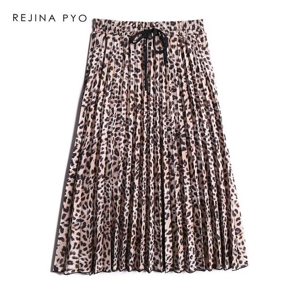 skirts rejinapyo women leopard printed pleated skirt mid-calf length female high waist elastic quality autumn arrival, Black
skirts rejinapyo women leopard printed pleated skirt mid-calf length female high waist elastic quality autumn arrival, Black