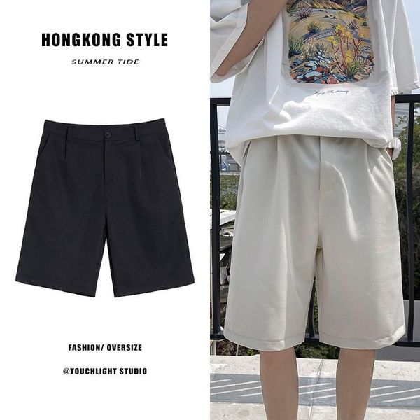 men's shorts summer suit slim fashion gray black dress men society business korean loose straight mens s-3xl, White;black
men's shorts summer suit slim fashion gray black dress men society business korean loose straight mens s-3xl, White;black