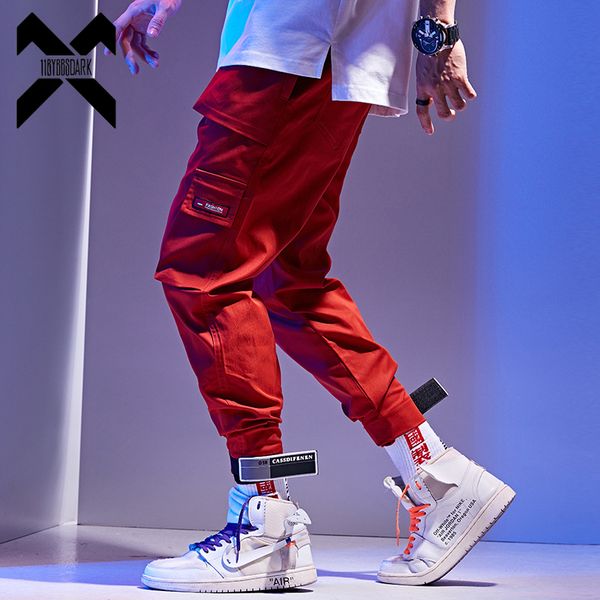 11 bybb's dark men's big pockets red cargo harem pants 2019 hip hop casual male color joggers trousers streetwear pant wa76 c0222, Black
11 bybb's dark men's big pockets red cargo harem pants 2019 hip hop casual male color joggers trousers streetwear pant wa76 c0222, Black