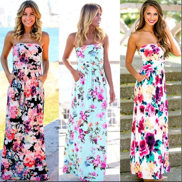 women beach maxi dress boho long maxi sleeveless evening party floral prom floral summer drop shipping, Black;gray
women beach maxi dress boho long maxi sleeveless evening party floral prom floral summer drop shipping, Black;gray
