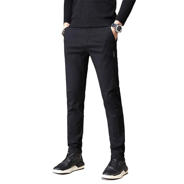 men's pants summer casual trousers trend fashion slim stretch straight-leg cotton business, Black
men's pants summer casual trousers trend fashion slim stretch straight-leg cotton business, Black
