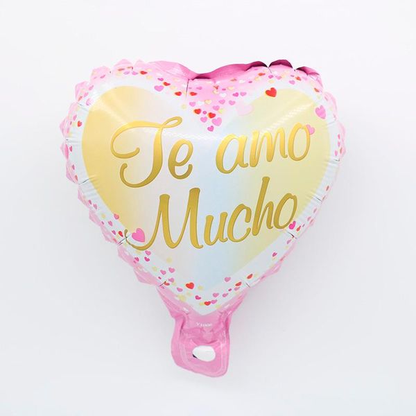 party decoration 10pcs 10inch spanish i love you heart shape foil balloons wedding decorations birthday valentine's day gifts suppilies
party decoration 10pcs 10inch spanish i love you heart shape foil balloons wedding decorations birthday valentine's day gifts suppilies