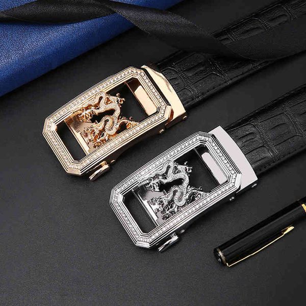 belts si dunlang men's belt alloy automatic buckle leisure business dragon two-layer cowhide, Black;brown
belts si dunlang men's belt alloy automatic buckle leisure business dragon two-layer cowhide, Black;brown
