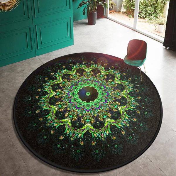carpets mandala round carpet for living room ethnic home decor glistening velvet bedroom rugs computer chair anti slip floor mat
carpets mandala round carpet for living room ethnic home decor glistening velvet bedroom rugs computer chair anti slip floor mat