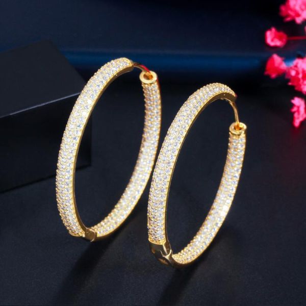 hoop & huggie charm vintage earrings women esys0374 cubic zircon iced out bling elegant luxury trendy gift jewelry, Golden;silver
hoop & huggie charm vintage earrings women esys0374 cubic zircon iced out bling elegant luxury trendy gift jewelry, Golden;silver