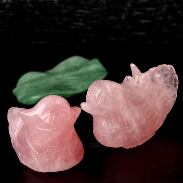 natural rose quartz mandarin duck hand carved lover symbolize figurine healing fengshui home decoration collection gift
natural rose quartz mandarin duck hand carved lover symbolize figurine healing fengshui home decoration collection gift