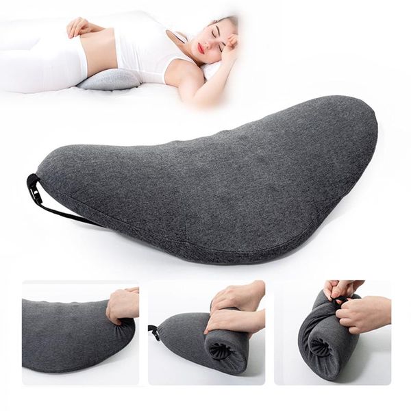 pillow memory foam lumbar support pregnant waist cushion protect spine vertebral low back bed sleeping 
pillow memory foam lumbar support pregnant waist cushion protect spine vertebral low back bed sleeping