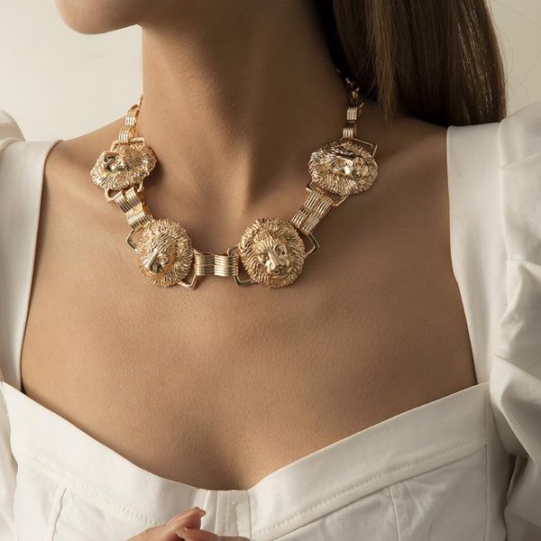 pendant necklaces choker necklaces for women gold silver chunky thick chain link lion necklace hip hop fashion party jewelry gift
pendant necklaces choker necklaces for women gold silver chunky thick chain link lion necklace hip hop fashion party jewelry gift