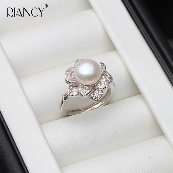 cluster rings trendy black natural freshwater pearl for women fine multi-zircon engagement jewelry gift, Golden;silver
cluster rings trendy black natural freshwater pearl for women fine multi-zircon engagement jewelry gift, Golden;silver