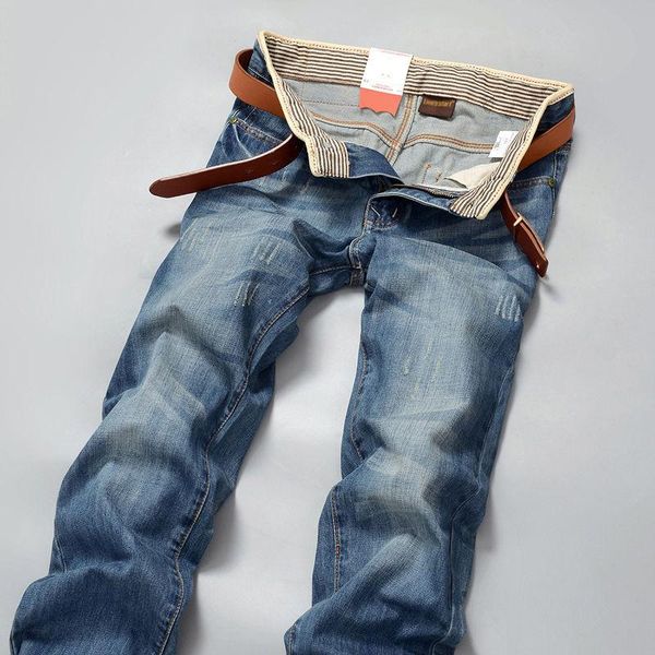 men's jeans spring and autumn straight loose student retro large size 27-40 long pants slim trendy, Blue
men's jeans spring and autumn straight loose student retro large size 27-40 long pants slim trendy, Blue
