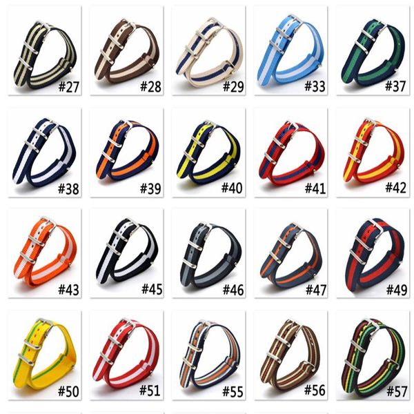 watch bands 18 mm brand army sports nato fabric nylon watchband accessories buckle belt, Black;brown
watch bands 18 mm brand army sports nato fabric nylon watchband accessories buckle belt, Black;brown