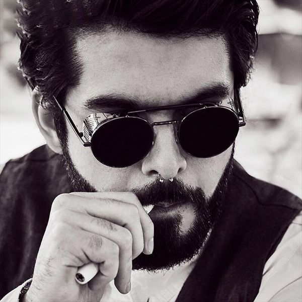 retro steampunk sunglasses personality windshield frame round color film reflective cool lens knights glasses uv400 protection, White;black
retro steampunk sunglasses personality windshield frame round color film reflective cool lens knights glasses uv400 protection, White;black