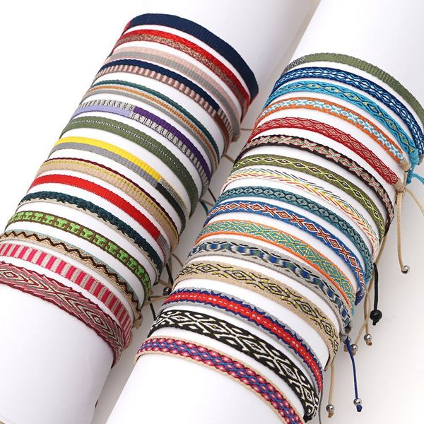 bohemian handmade woven rope bracelet ethnic adjustable charms bracelets for women girl cuff jewelry, Black
bohemian handmade woven rope bracelet ethnic adjustable charms bracelets for women girl cuff jewelry, Black