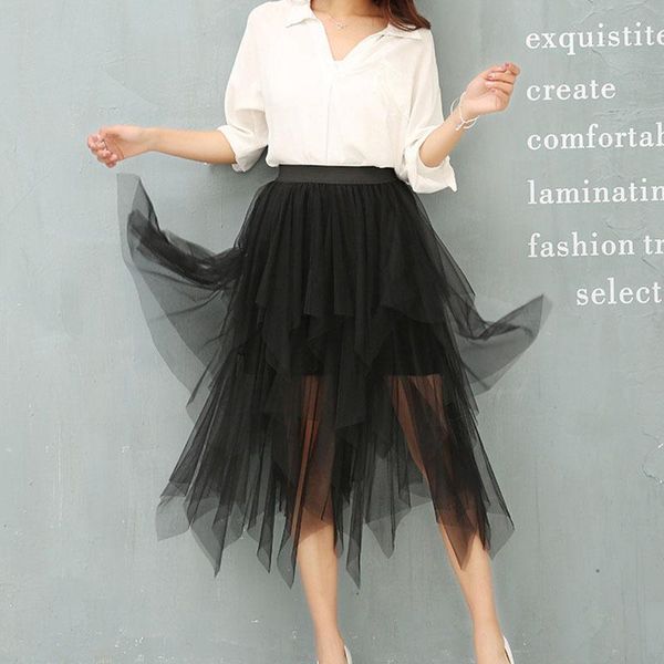 skirts women layered high waist patchwork skirt casual asymmetrical mesh midi solid sweet summer, Black
skirts women layered high waist patchwork skirt casual asymmetrical mesh midi solid sweet summer, Black