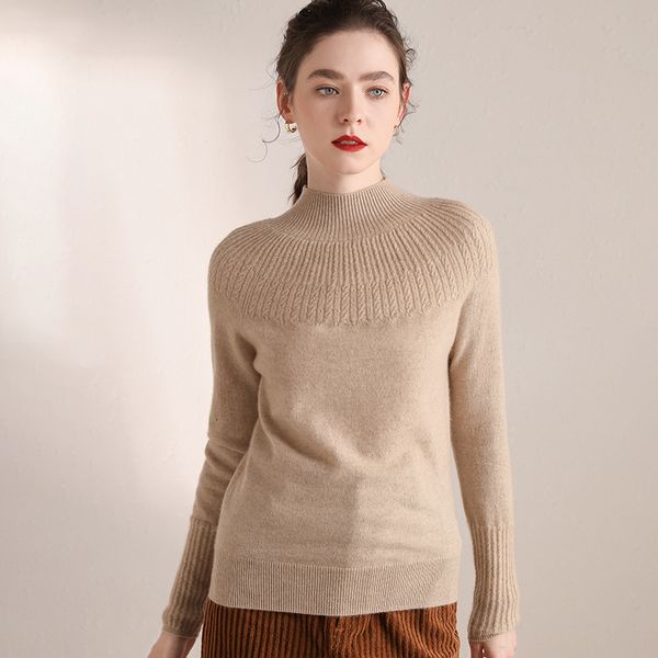 2021 new 100% de caxemira manga longa gola pulver quente espessamento inverno feminina tric jumper 8po3, White;black
2021 new 100% de caxemira manga longa gola pulver quente espessamento inverno feminina tric jumper 8po3, White;black