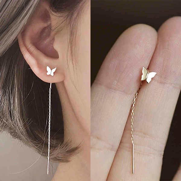 long tassel butterfly drop silver color 2021 fashion hanging women earrings summer jewelry girls party gift, Golden
long tassel butterfly drop silver color 2021 fashion hanging women earrings summer jewelry girls party gift, Golden