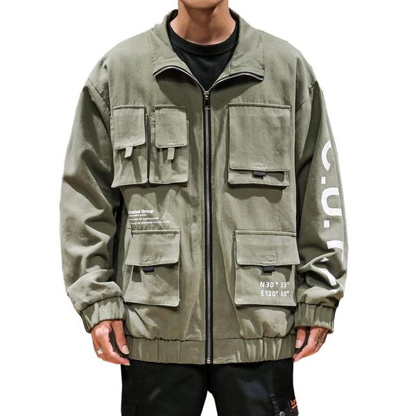 men's jackets 2021 autumn hip hop hooded mens pockets jacket coat male hoodies coats men black cargo streetwear hoody bomber 5xl abz505, Black;brown
men's jackets 2021 autumn hip hop hooded mens pockets jacket coat male hoodies coats men black cargo streetwear hoody bomber 5xl abz505, Black;brown
