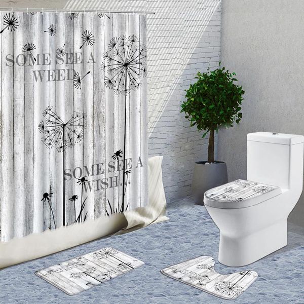 shower curtains 3d wood grain dandelion letters curtain 4-piece set fabric wooden door planks bathroom and bath mat rugs
shower curtains 3d wood grain dandelion letters curtain 4-piece set fabric wooden door planks bathroom and bath mat rugs