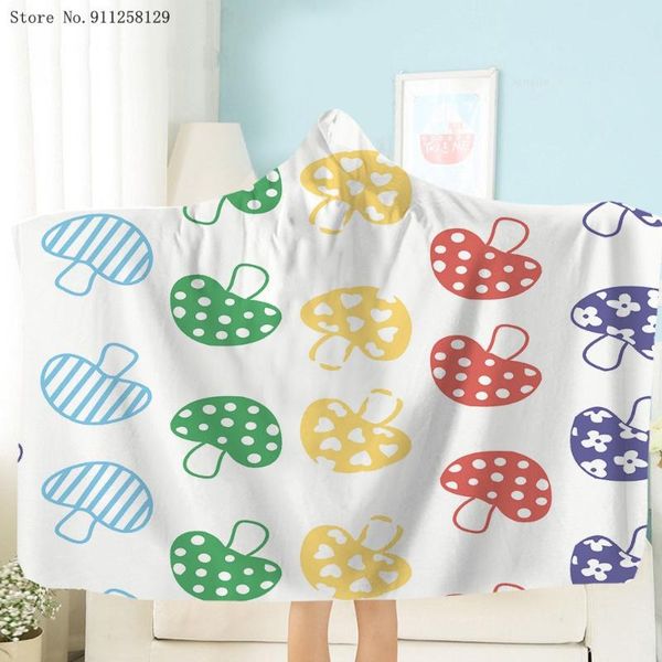 blankets colorful mushroom hooded blanket plant cartoon fleece 3d print picnic travel wearable home throw
blankets colorful mushroom hooded blanket plant cartoon fleece 3d print picnic travel wearable home throw