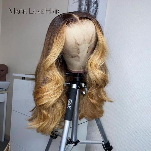 lace wigs magic love ombre human hair wig honey blonde brown t part front brazilian highlight for women, Black;brown
lace wigs magic love ombre human hair wig honey blonde brown t part front brazilian highlight for women, Black;brown