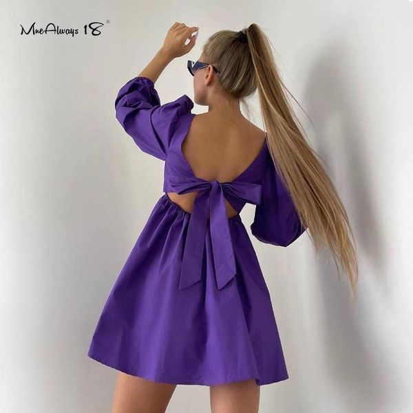 casual dresses mnealways 18 square collar lace-up mini dress puff long sleeve backless bow women a-line high waist cotton pleated, Black;gray
casual dresses mnealways 18 square collar lace-up mini dress puff long sleeve backless bow women a-line high waist cotton pleated, Black;gray