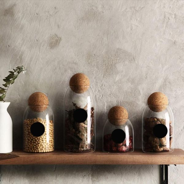 storage bottles & jars 1200ml transparent glass tank borosilicate sealed food grains container with cork (round ball,)
storage bottles & jars 1200ml transparent glass tank borosilicate sealed food grains container with cork (round ball,)