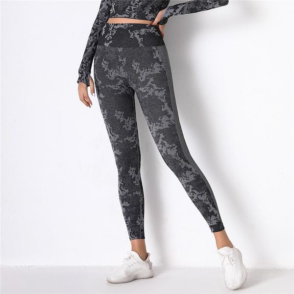 women's leggings sports pants camouflage seamless high elastic gym push up yoga workout fitness nylon, Black
women's leggings sports pants camouflage seamless high elastic gym push up yoga workout fitness nylon, Black