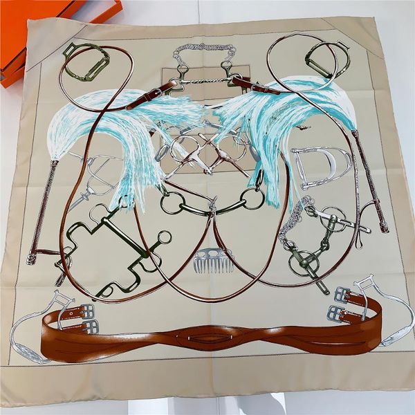 scarves 90cm luxury sketch horsewhip foulard square twill 100% silk scarf brand hijab design hand rolled edges women shawl, Blue;gray
scarves 90cm luxury sketch horsewhip foulard square twill 100% silk scarf brand hijab design hand rolled edges women shawl, Blue;gray
