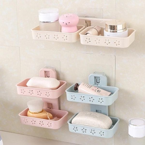 bathroom storage & organization double wall shelf rack sponges hook up shower soap box dish plate tray holder case
bathroom storage & organization double wall shelf rack sponges hook up shower soap box dish plate tray holder case