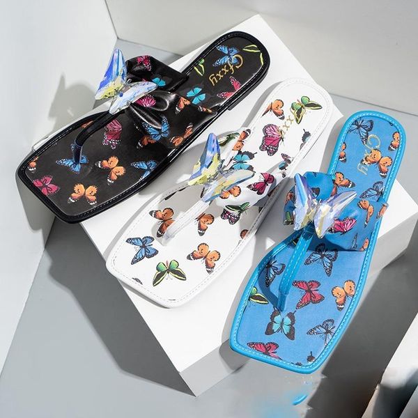 slippers summer fashion butterfly print herringbone sandals casual beach breathable comfortable flat, Black
slippers summer fashion butterfly print herringbone sandals casual beach breathable comfortable flat, Black