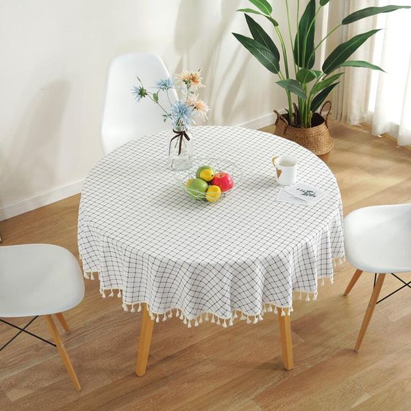 table cloth white plaid cover for dining room modern round restaurant coffee tea tablecloth tassel edge covering
table cloth white plaid cover for dining room modern round restaurant coffee tea tablecloth tassel edge covering