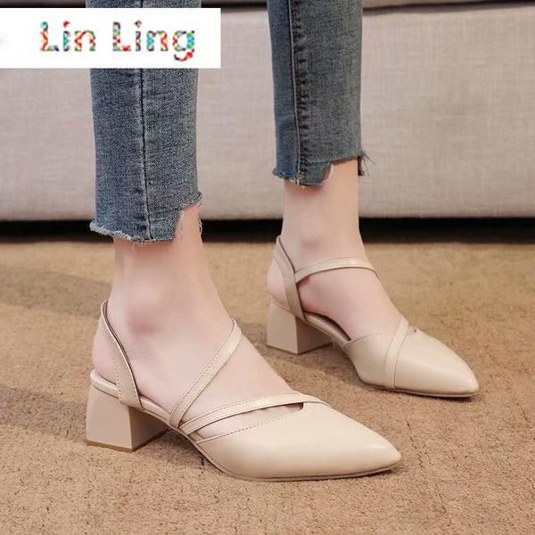 rimocy women fashion pointed toe square heels sandals summer 2021 cross strap pu leather female shoes woman hollow out pumps, Black
rimocy women fashion pointed toe square heels sandals summer 2021 cross strap pu leather female shoes woman hollow out pumps, Black