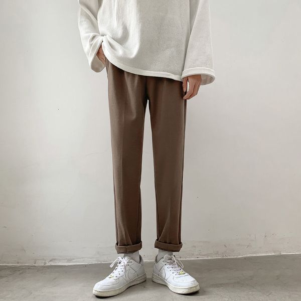 2021 new men's thick loose keep warm woollen fashion trend trousers streetwear hip hop cargo casual 3 color suit pants a7th, Black
2021 new men's thick loose keep warm woollen fashion trend trousers streetwear hip hop cargo casual 3 color suit pants a7th, Black