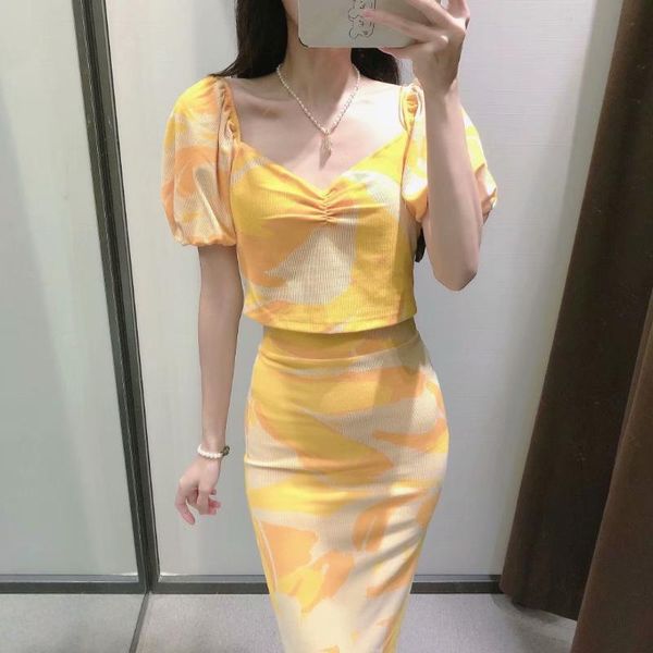 women's blouses & shirts pinkou women elegant print knitted blouse short sleeve stretchy v neck style female casual crop da17, White
women's blouses & shirts pinkou women elegant print knitted blouse short sleeve stretchy v neck style female casual crop da17, White