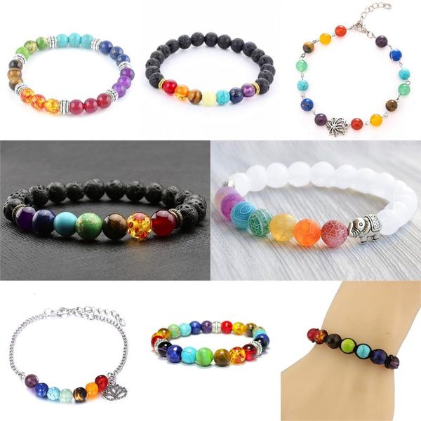 beaded, strands 7 chakra bracelet natural lava stone wooden bead pendant bracelets bangles buddha prayer healing balance charm yoga jewelry, Black
beaded, strands 7 chakra bracelet natural lava stone wooden bead pendant bracelets bangles buddha prayer healing balance charm yoga jewelry, Black