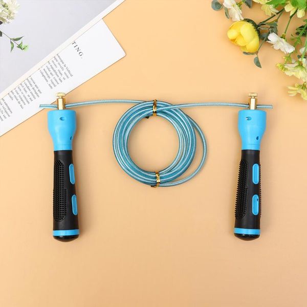 jump ropes 1pc aluminum head steel wire bearing rope non-slip skipping gym workout equipment (blue)
jump ropes 1pc aluminum head steel wire bearing rope non-slip skipping gym workout equipment (blue)