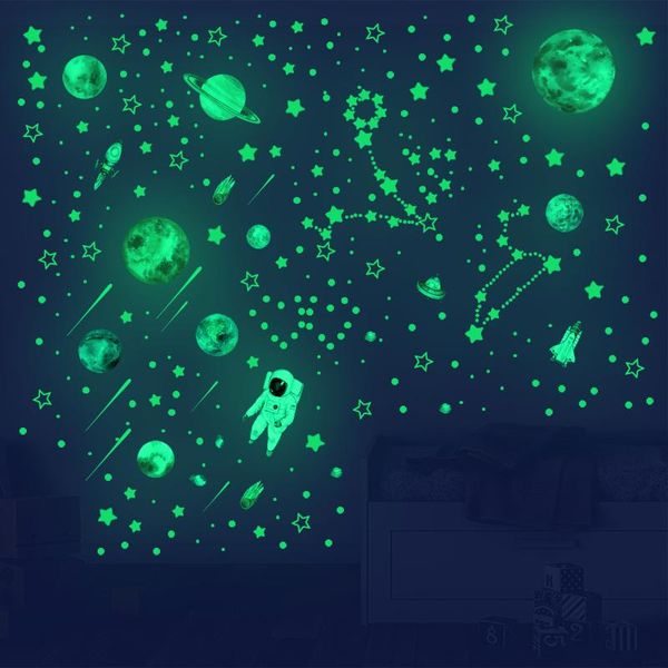party decoration 4 sheets a set of 849 luminous outer space astronaut stars dots wall stickers children's room bedroom
party decoration 4 sheets a set of 849 luminous outer space astronaut stars dots wall stickers children's room bedroom